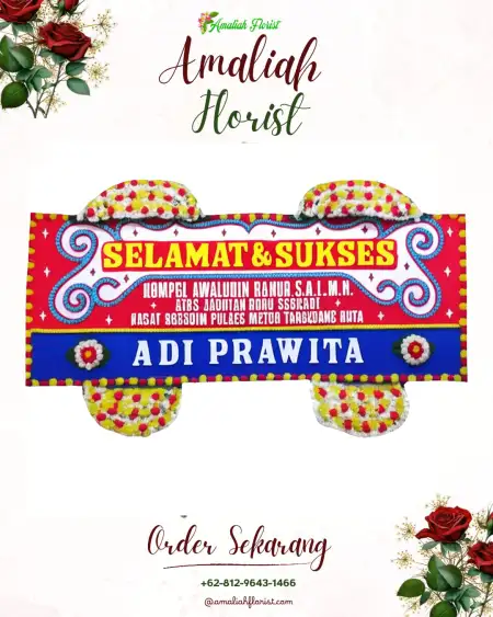 Papan Bunga Ucapan Selamat Cimarabas